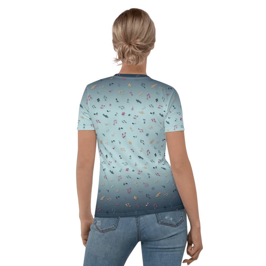 Good Music Great Coffee Happy Life All Over Print T-shirt product image (5)