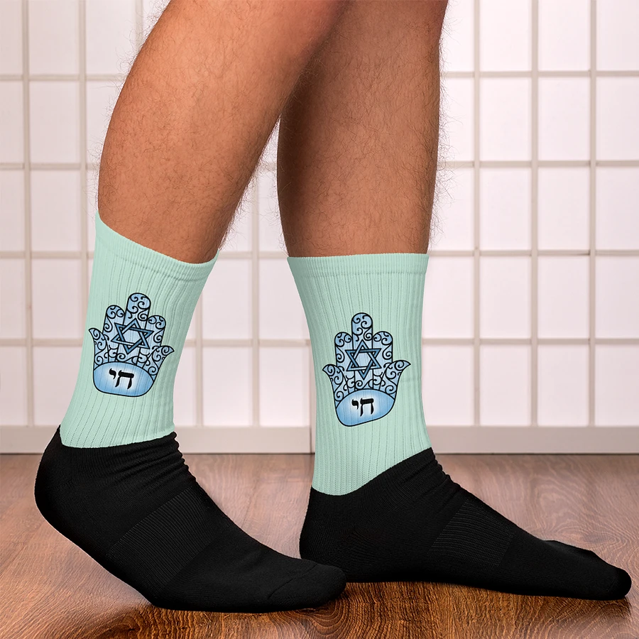 Chai Socks- Hamsa in Blue product image (13)