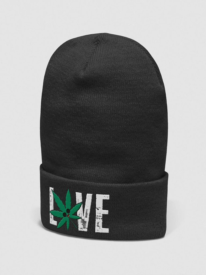 Canna Love Embroidered Beanie product image (12)