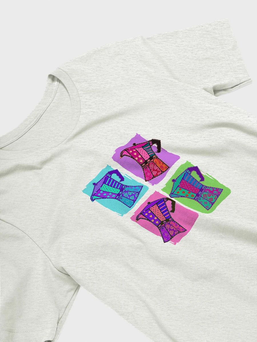 Pop-art Moka Print T-shirts product image (8)