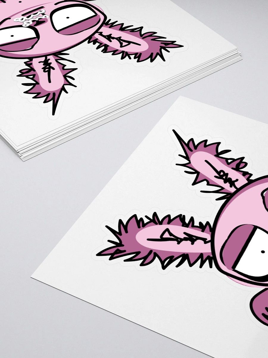 Cuddly Rabid Bunny Sticker product image (12)