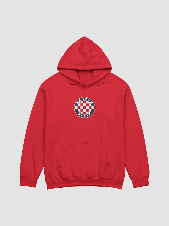 Hajduk Split Logo Checkered Women Hoodie product image (2)