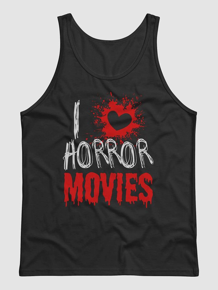 I Love Horror Movies Tank Top product image (9)