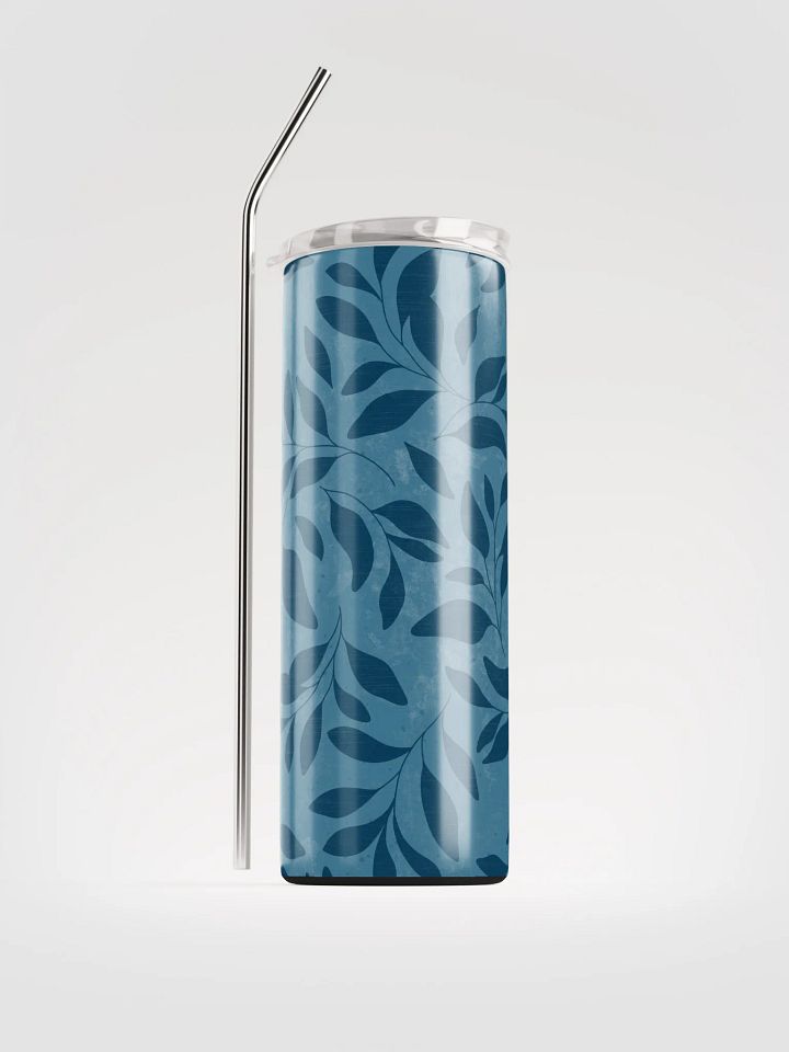 Midnight Foliage Blue 20oz. Stainless Steel Tumbler product image (1)