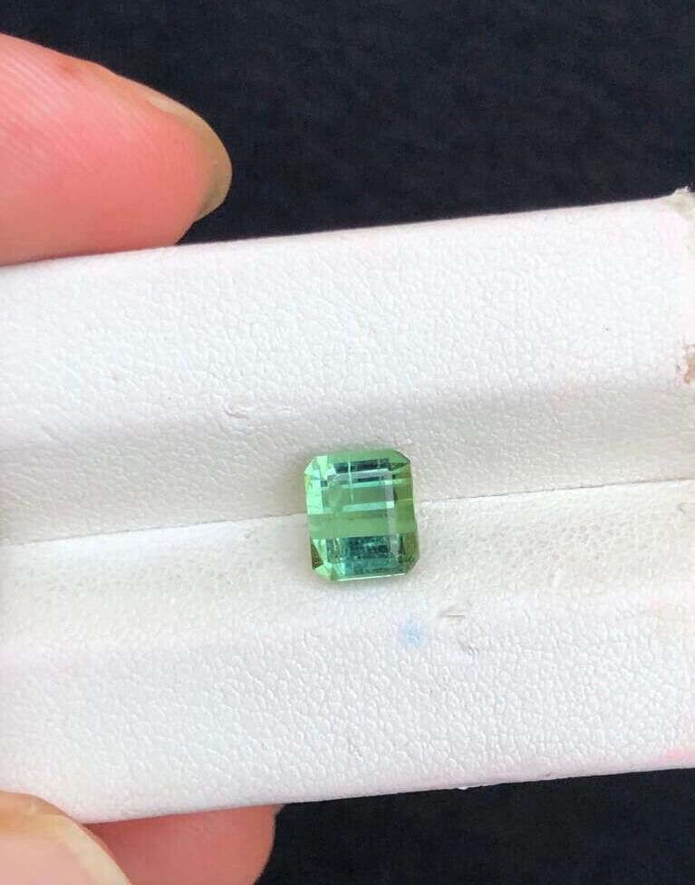 TOURMALINE APPLE GREEN COLOR FOR RING FATHER'S DAY & BIRTHDAY GIFT, 2 CARAT product image (5)