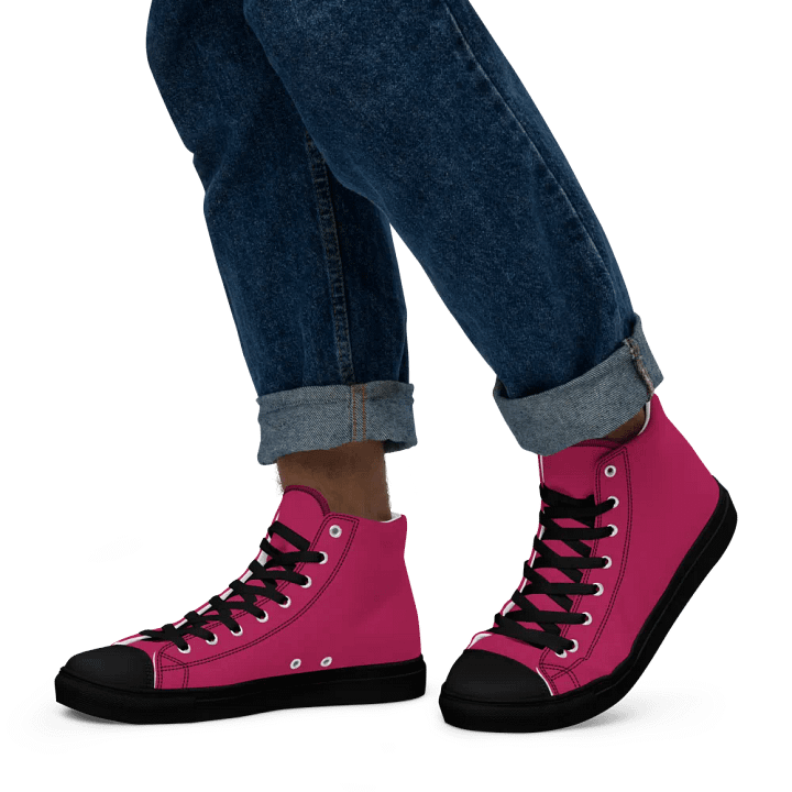 Wild Berry Vibes High Top Canvas Shoes product image (1)