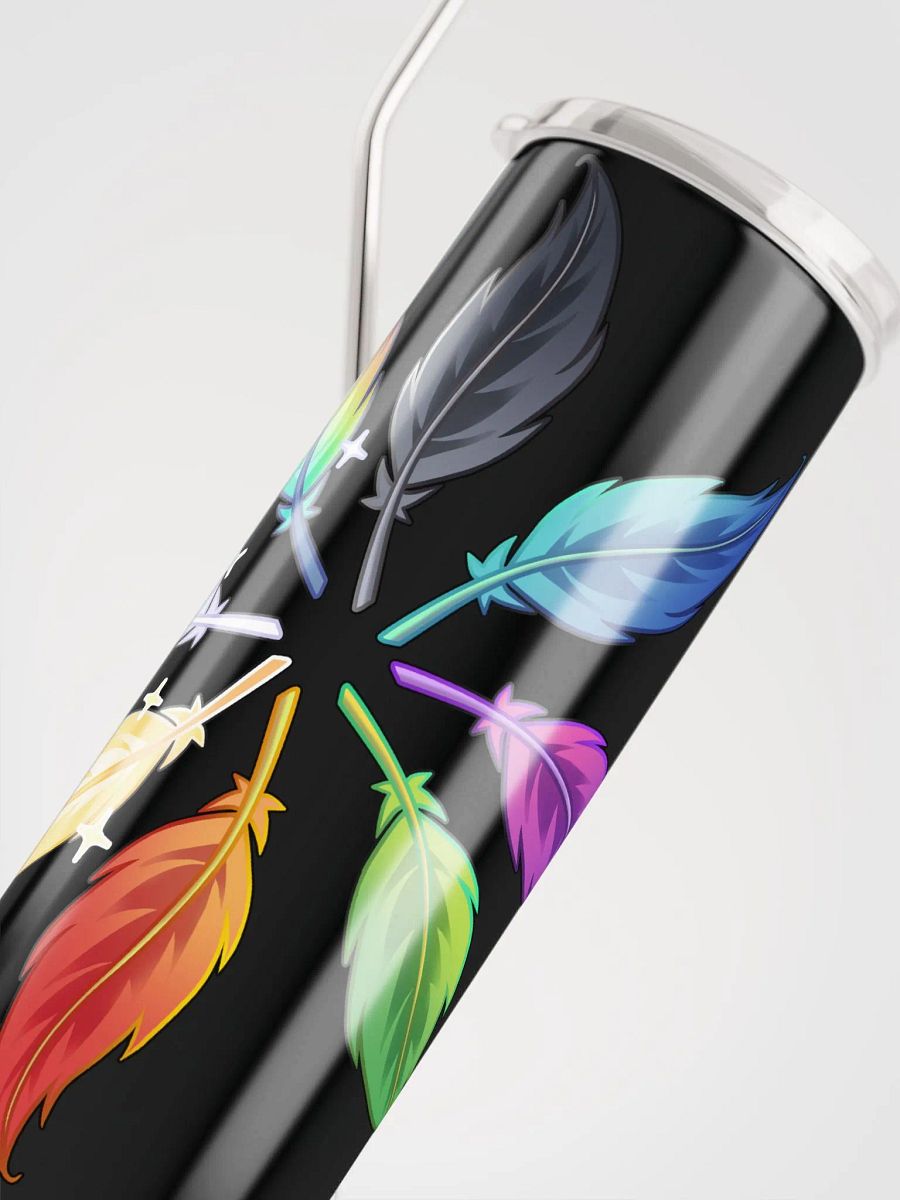 Circle of Feathers Stainless Steel Tumbler & Straw product image (5)