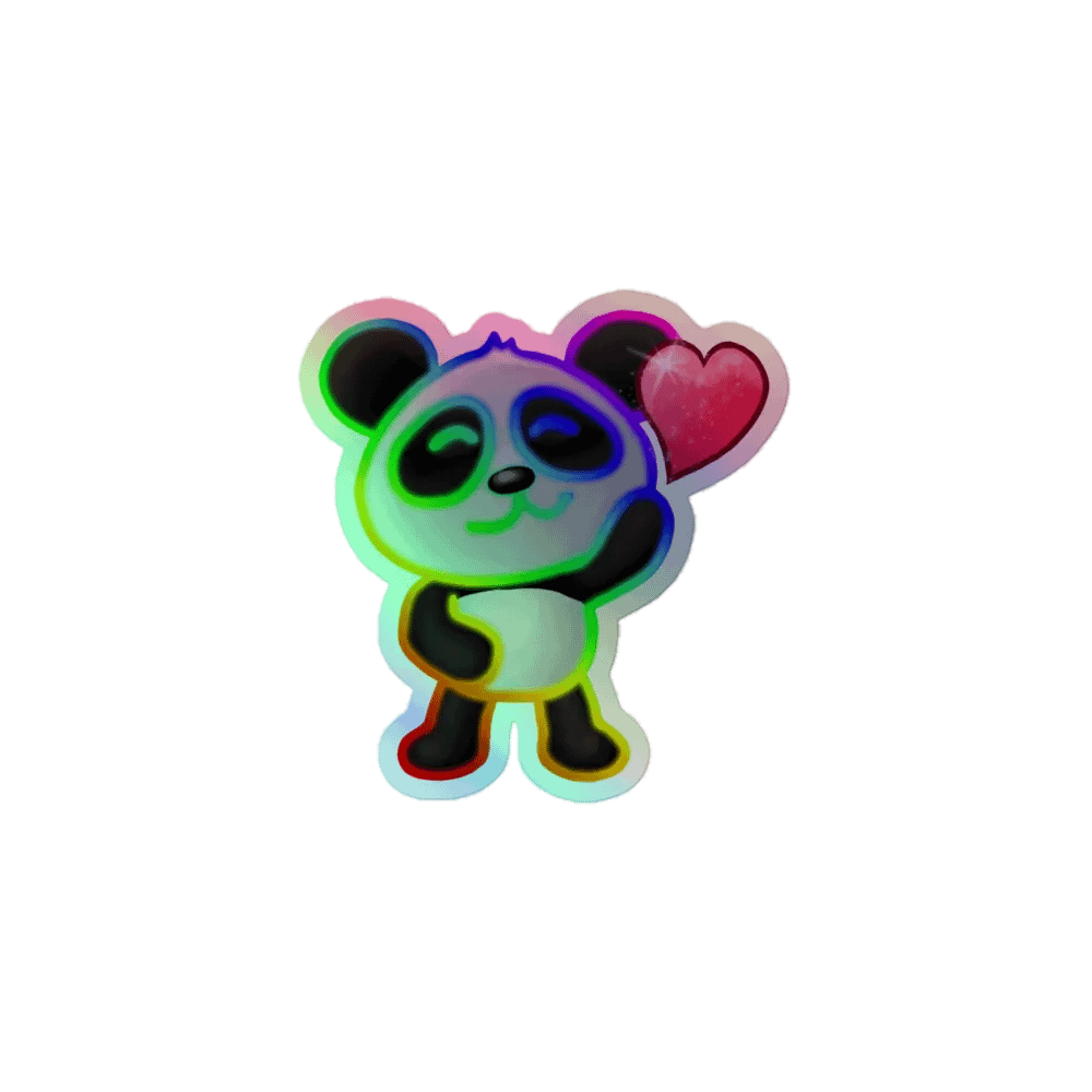 One Love Holographic Sticker product image (1)