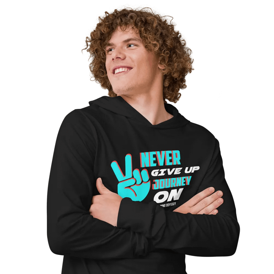 Never Give Up Mike Odyssey Hoodie! product image (5)