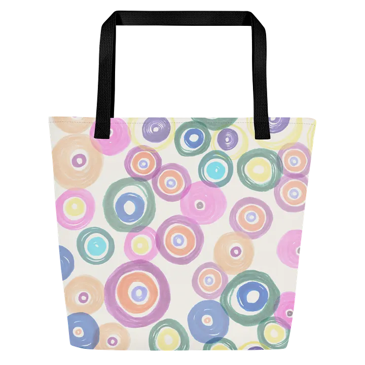 Vibrant Circles All-Over Tote Bag product image (1)