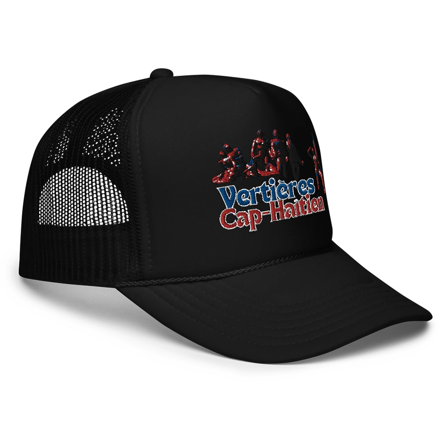 Vertières Cap-Haïtien Foam Trucker Hat product image (10)