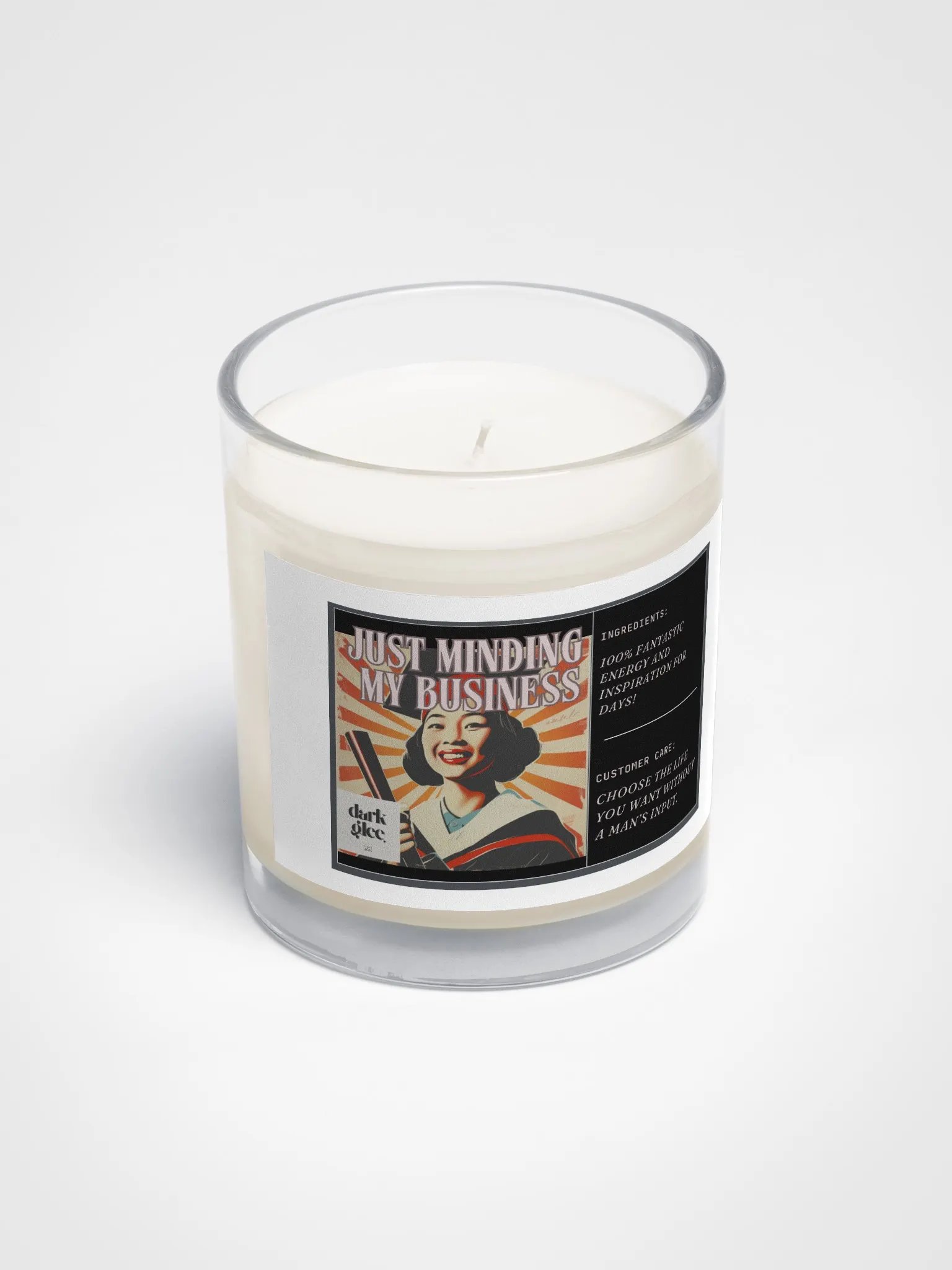 Empowerment 3 Soy Wax Candle : Just Minding my Business product image (2)