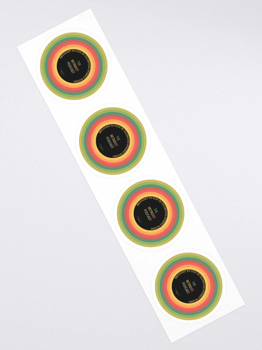 Retroist Podcast Stickers product image (2)