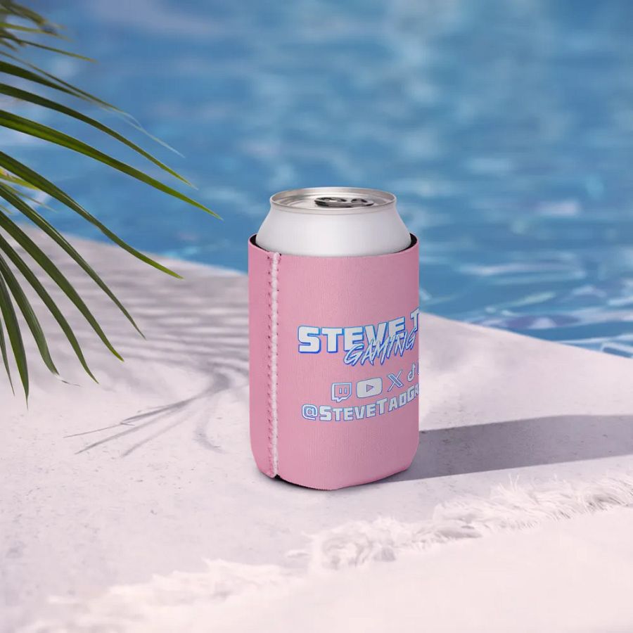 Steve Tad Gaming Pink Can Coozi product image (7)