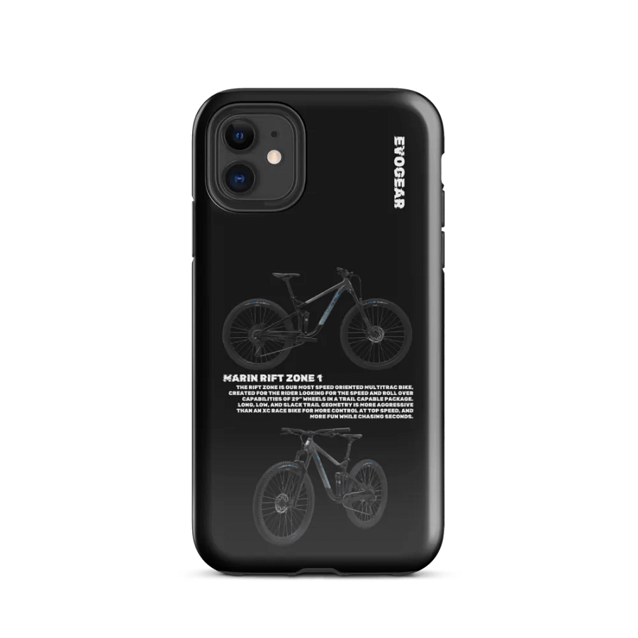 Black Rift Zone 1 iPhone Case product image (2)