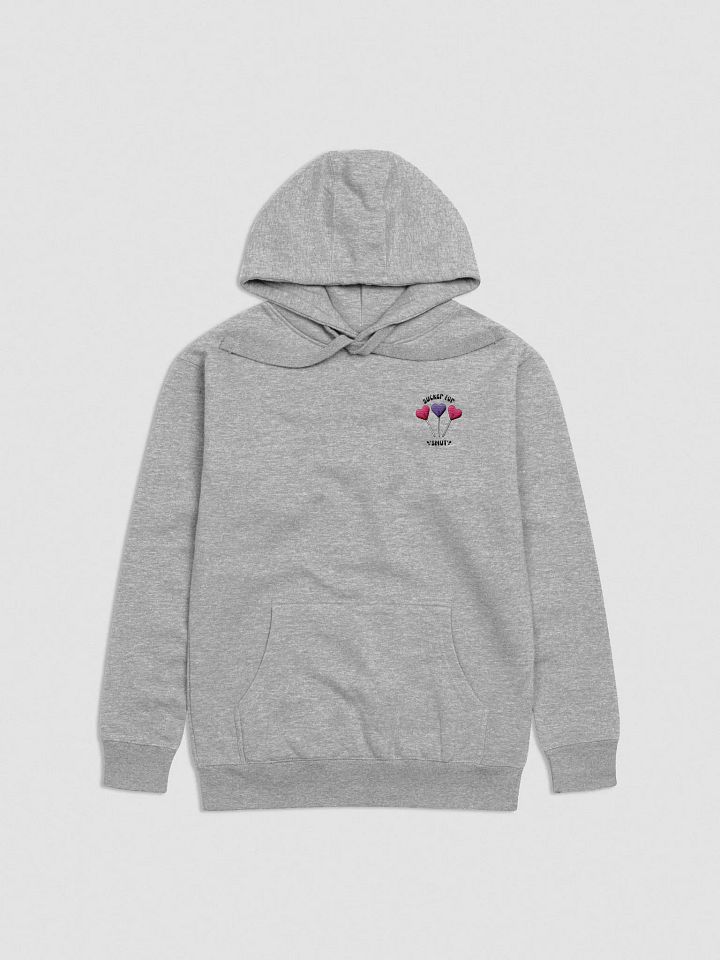 Sucker For Smut Embroidered Hoodie Black Logo product image (2)