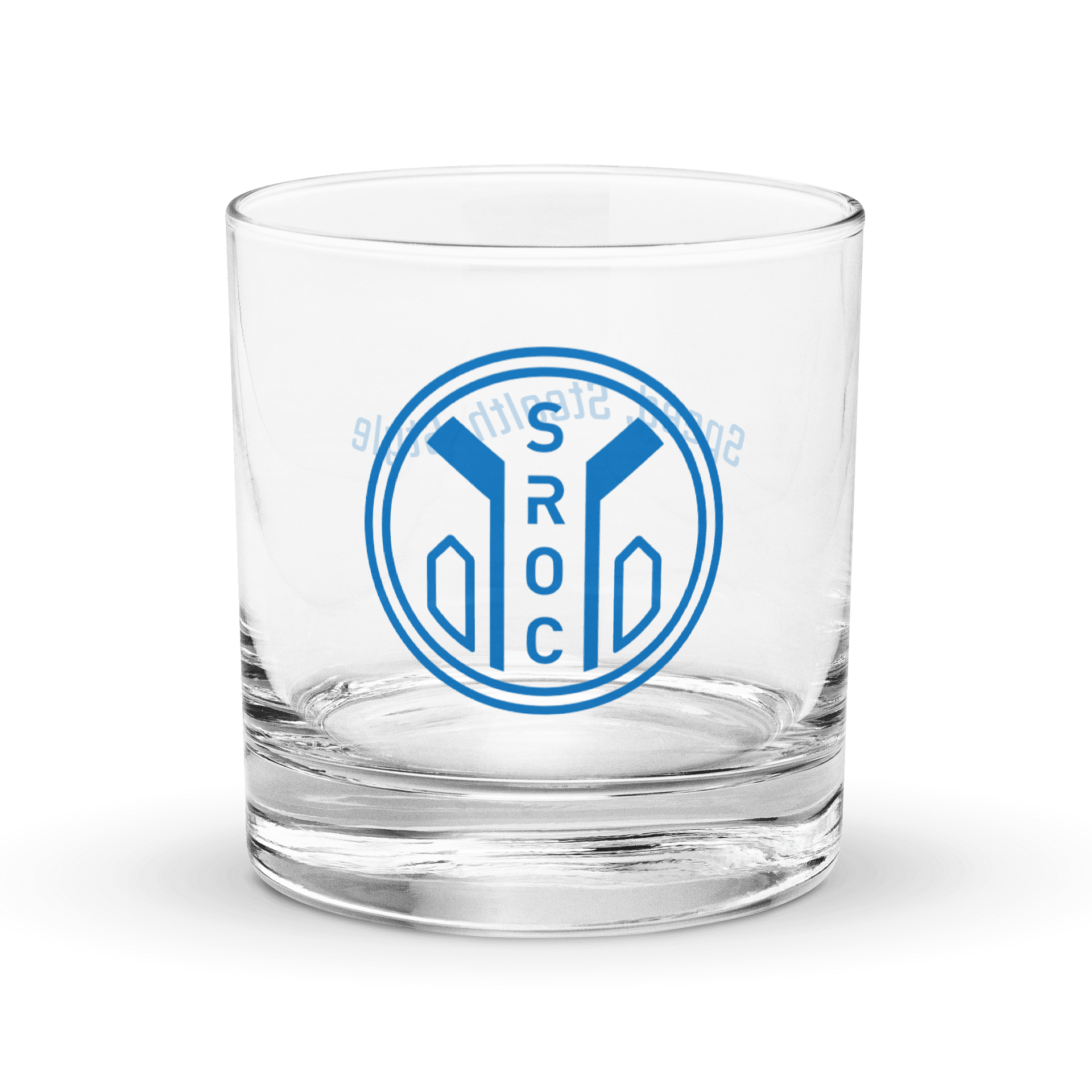 Speed, Stealth, Style Rocks Glass product image (1)