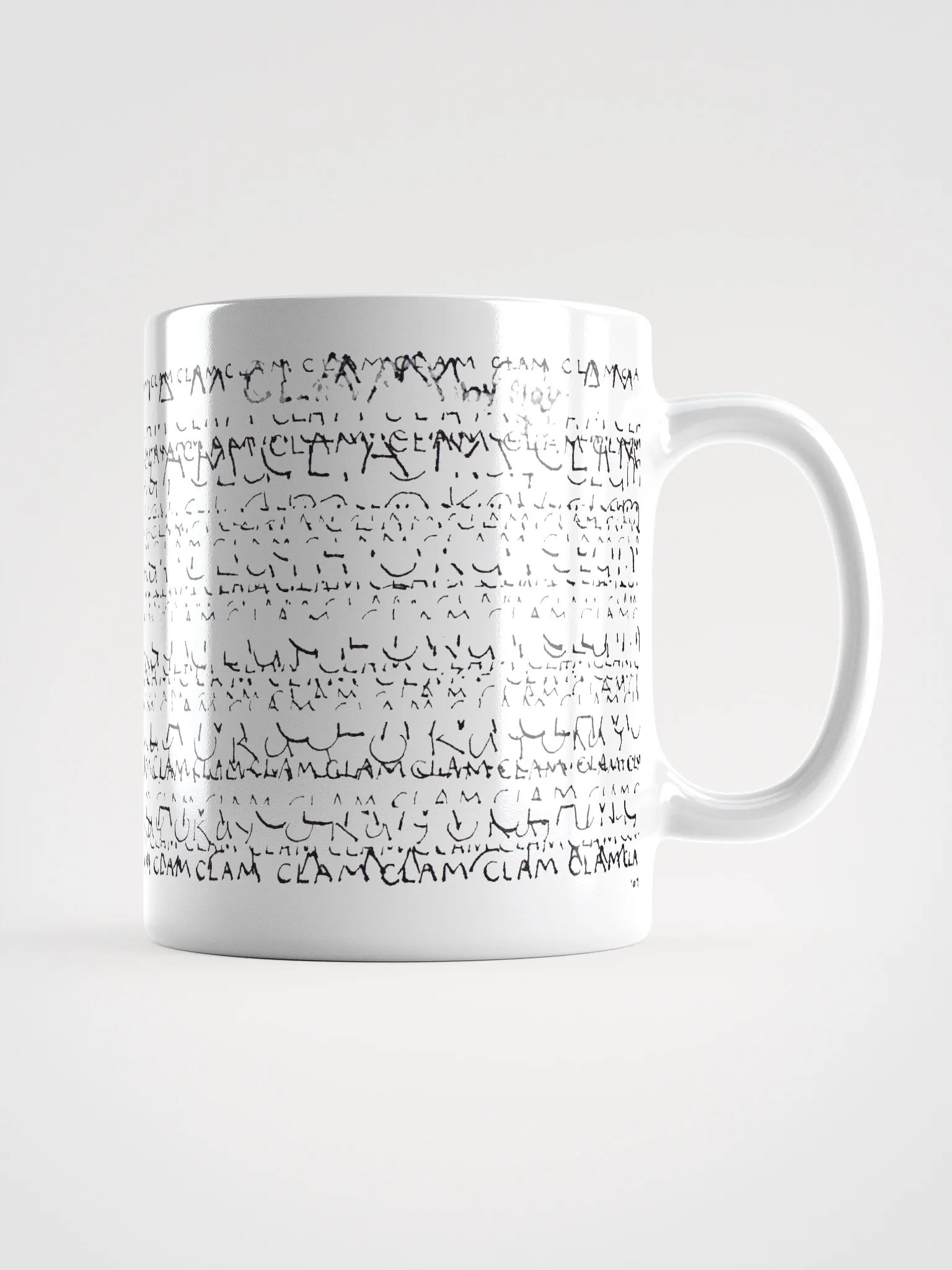 Clam White Glossy Mug product image (6)
