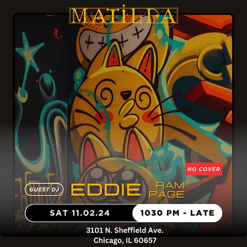 Playing some jams tonight at @matilda.babyatlas meet me there at 1030pm till late!