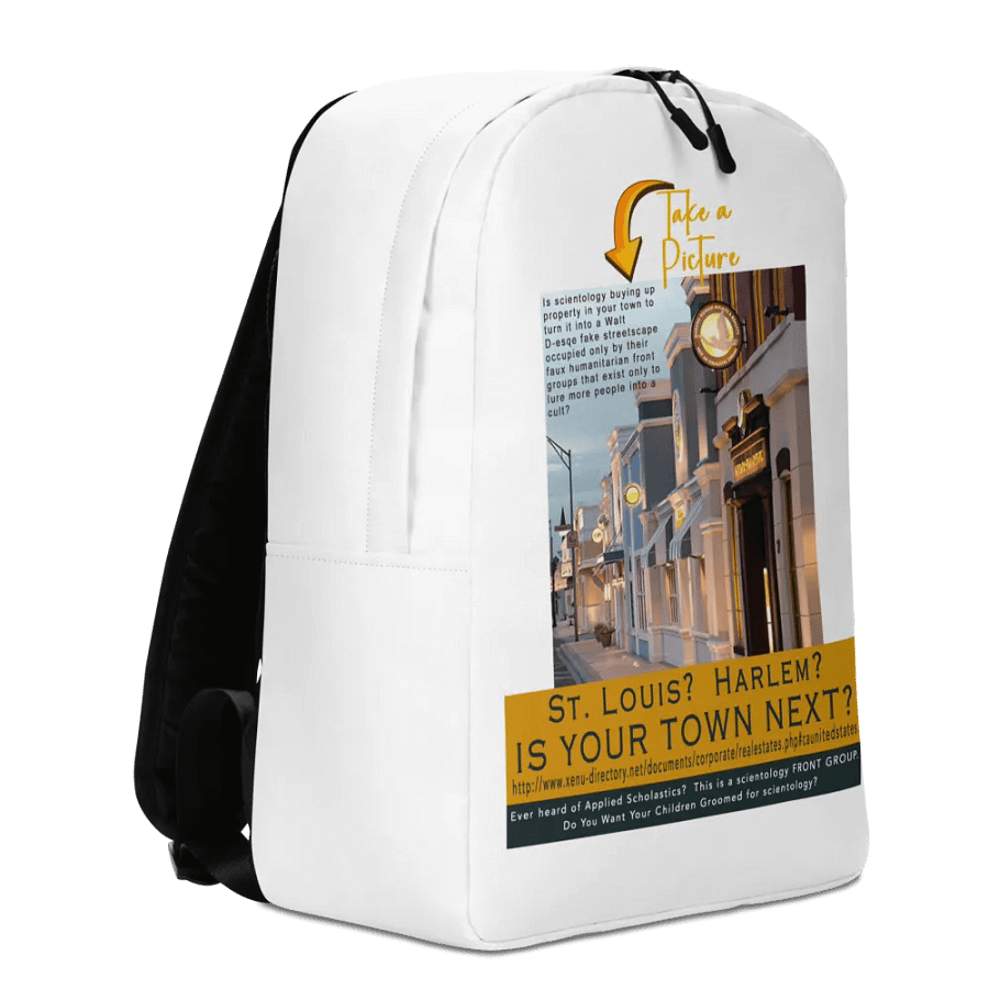 Backpack - Is Your Town Next? product image (3)