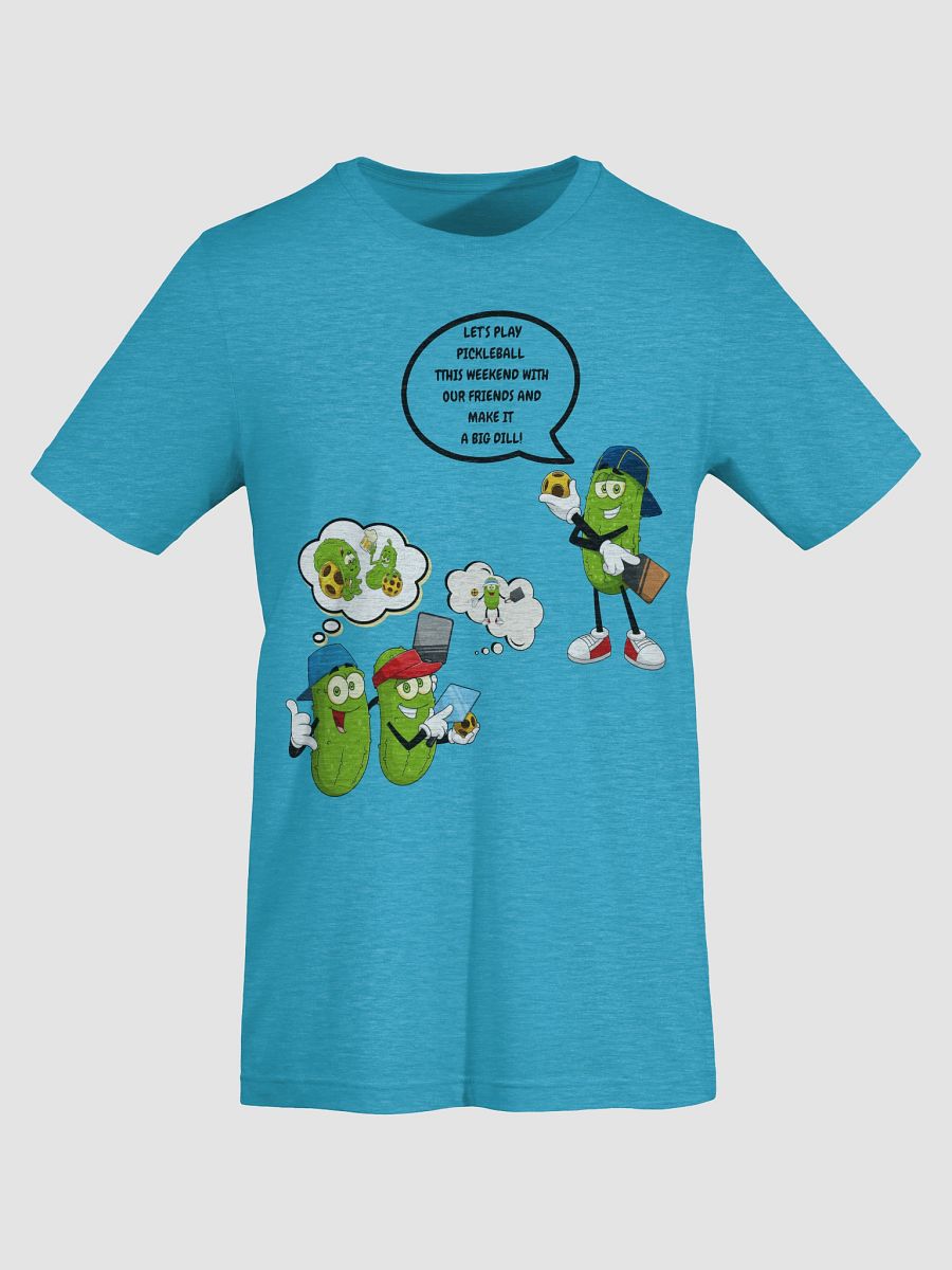 Pickleball Make It A Big Dill Supersoft T-Shirt product image (77)