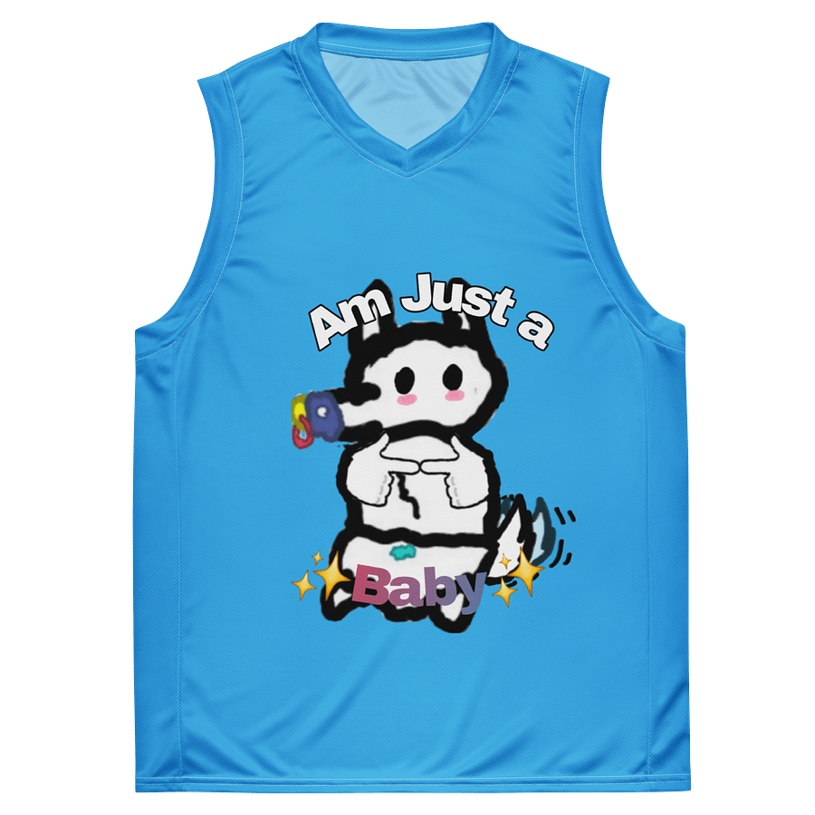 Am just a baby Basketball Jersey product image (2)