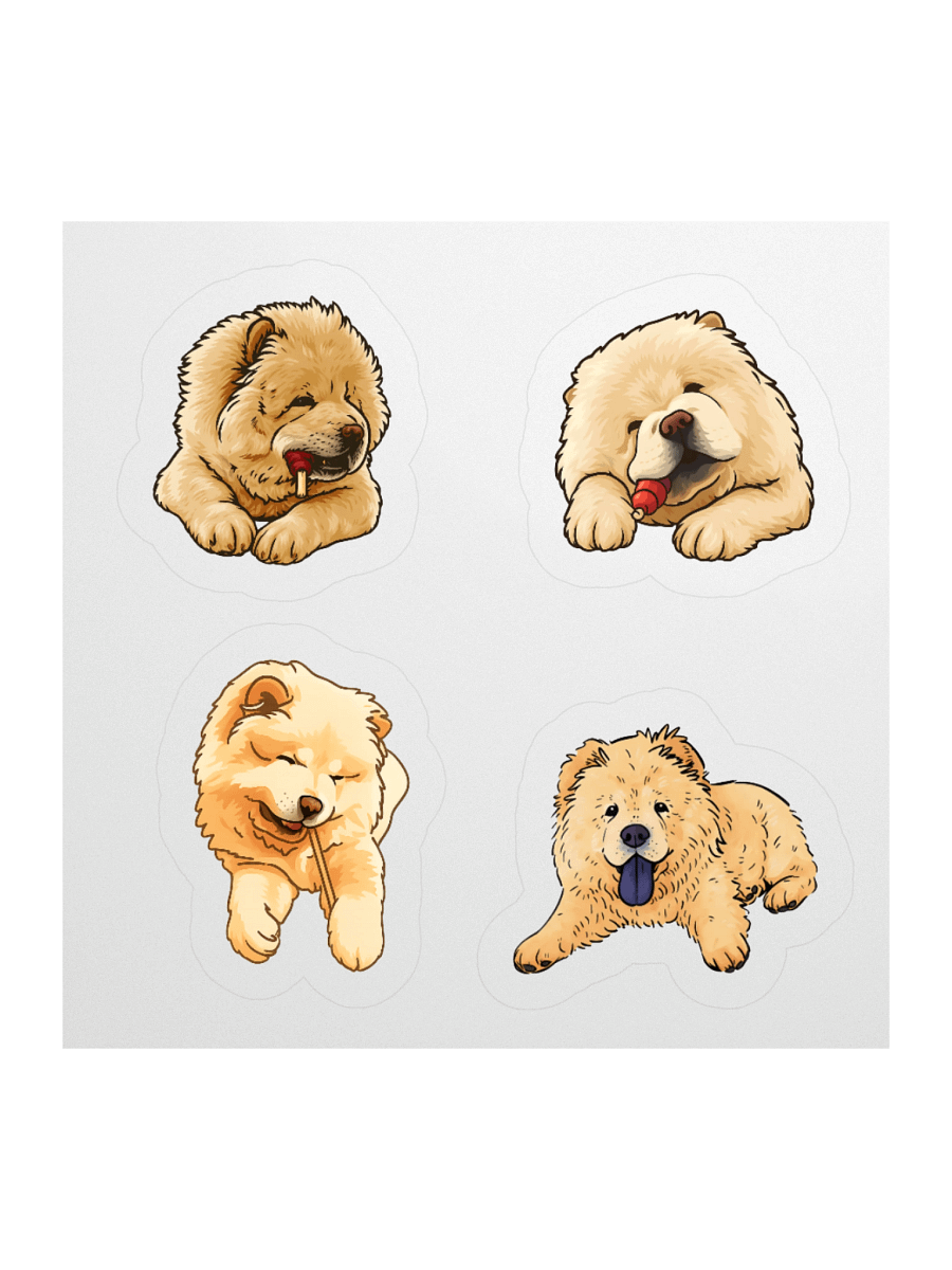 Fluffy Pie Sticker Set product image (2)