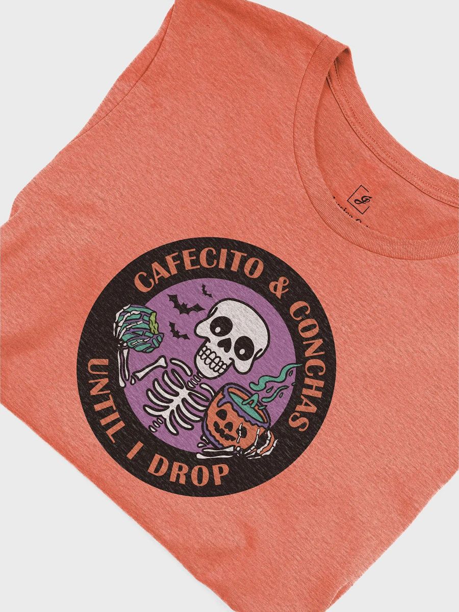 Cafecito and Conchas Halloween Skeleton Supersoft Classic Fit T-Shirt product image (3)
