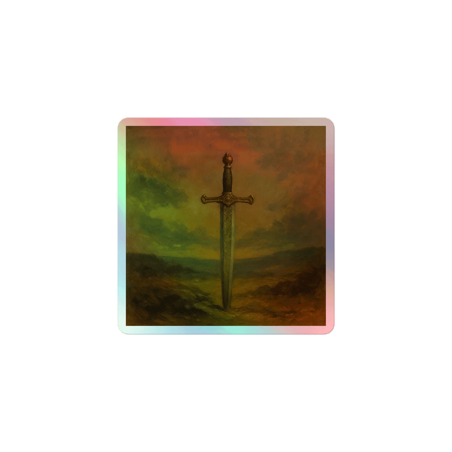 Track 9– Ritual de Honor | Holographic Sticker product image (1)