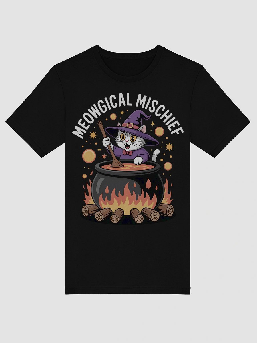Witchy Cat Brew T-Shirt product image (51)