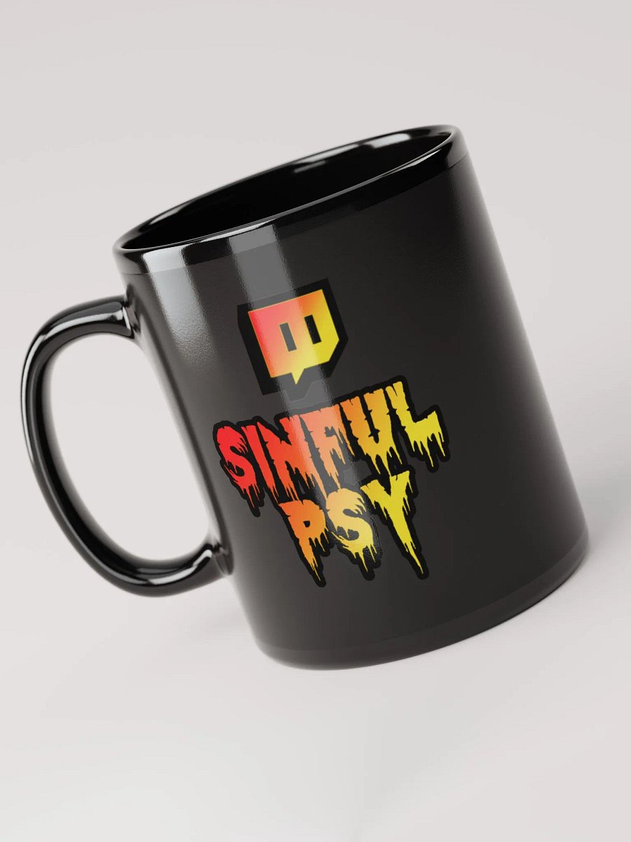 Scorpion X Gengar Black Glossy Mug product image (3)