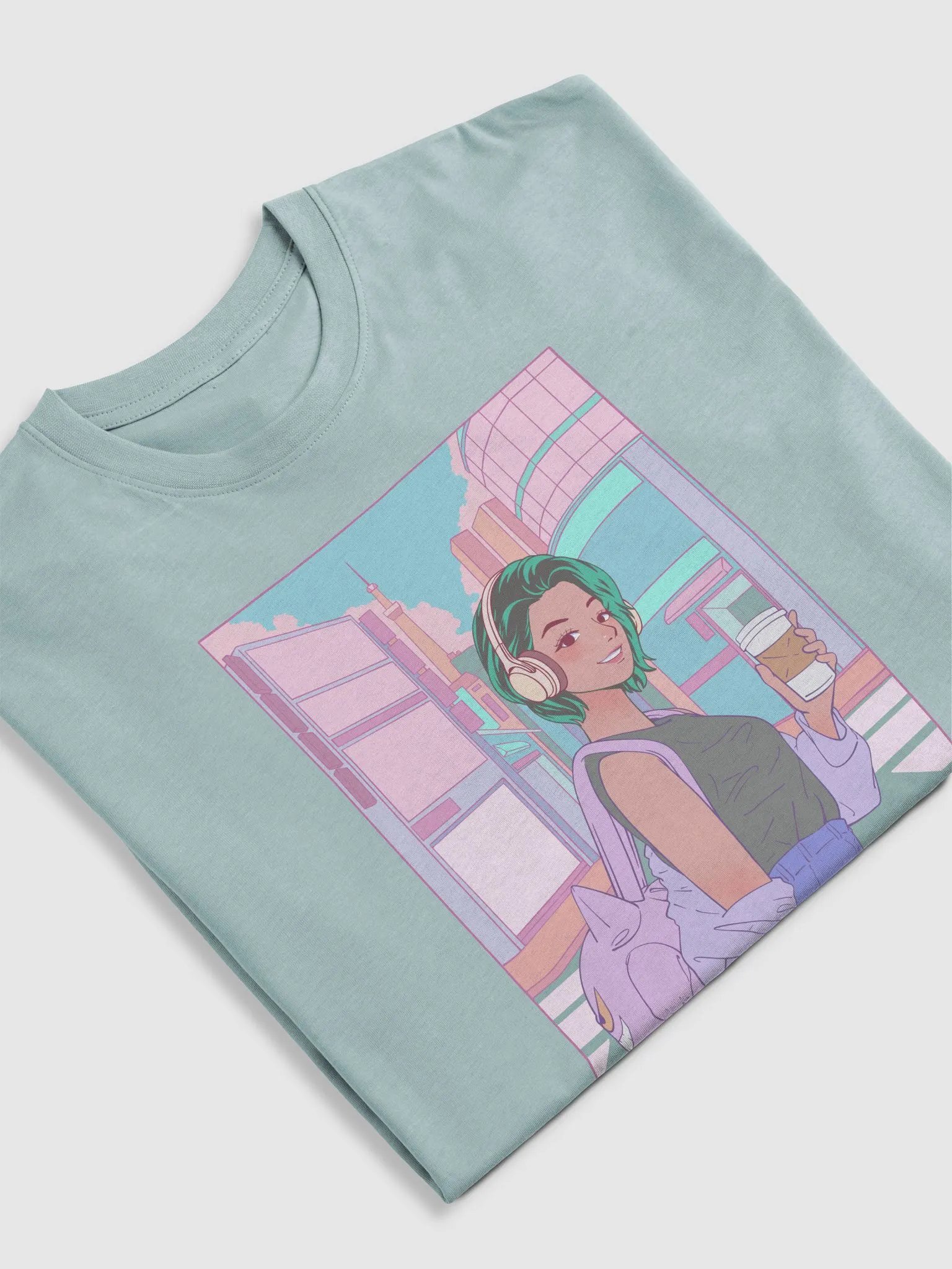Walking with Peachy T-Shirt product image (29)