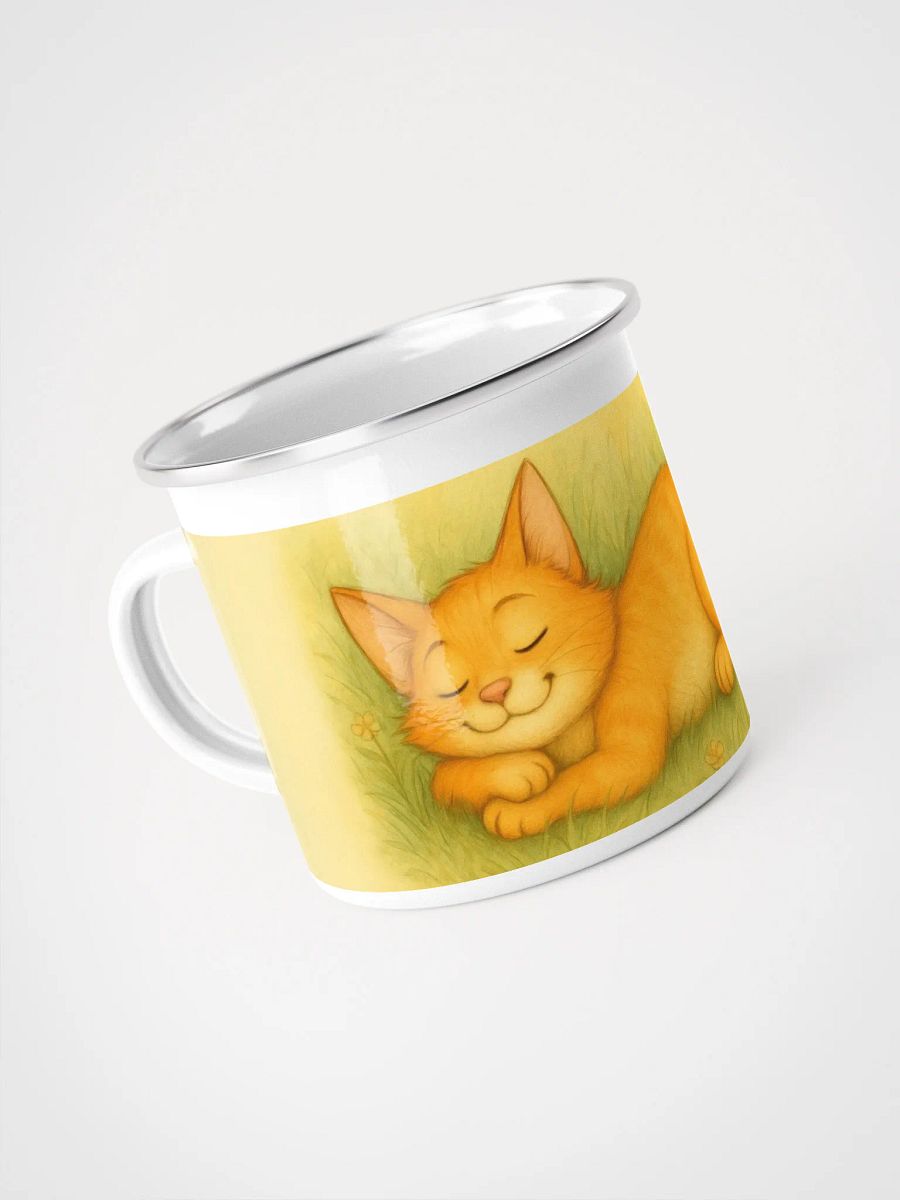 Vaikauri Cat Enamel Mug product image (1)