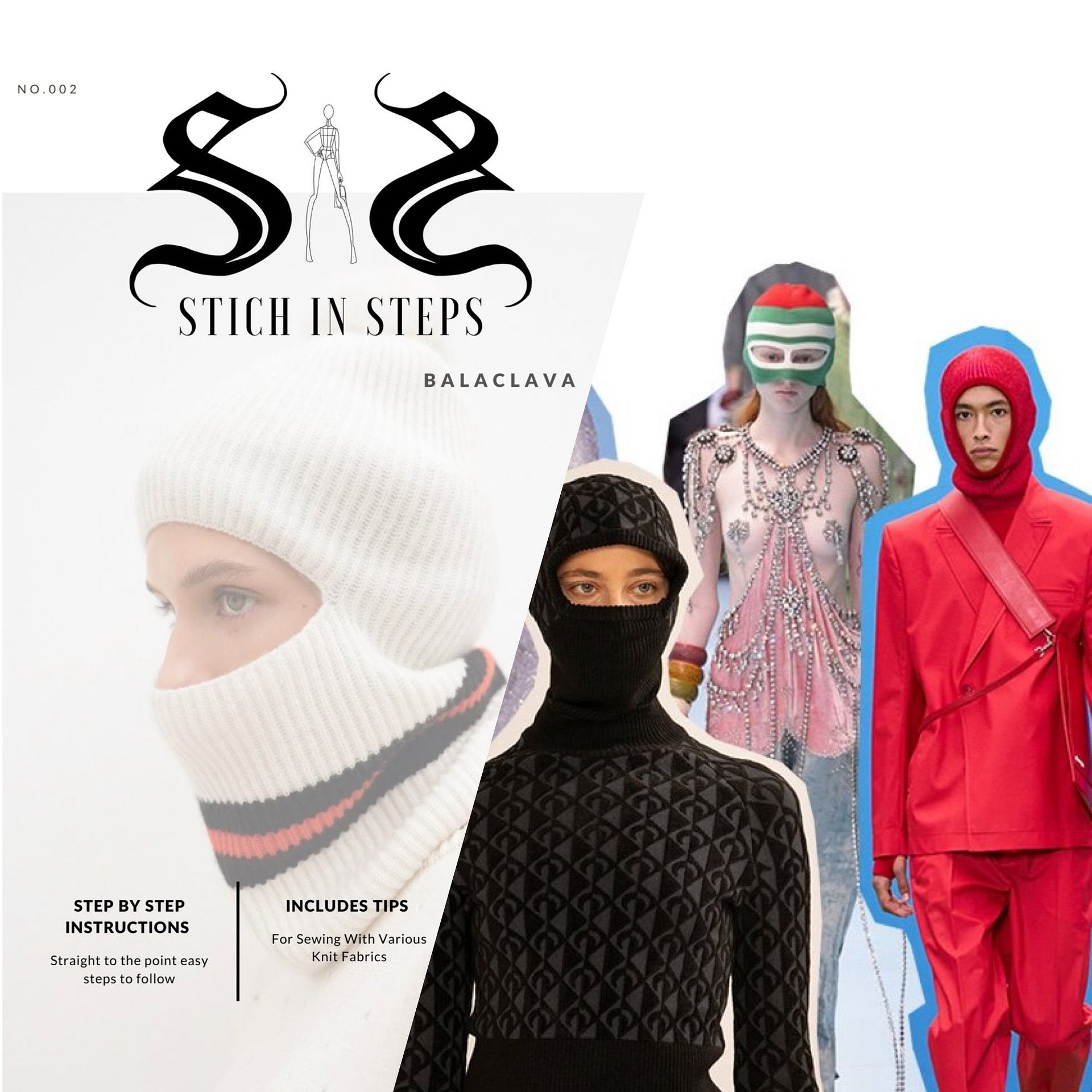 Unisex Balaclava - Sewing Pattern product image (1)