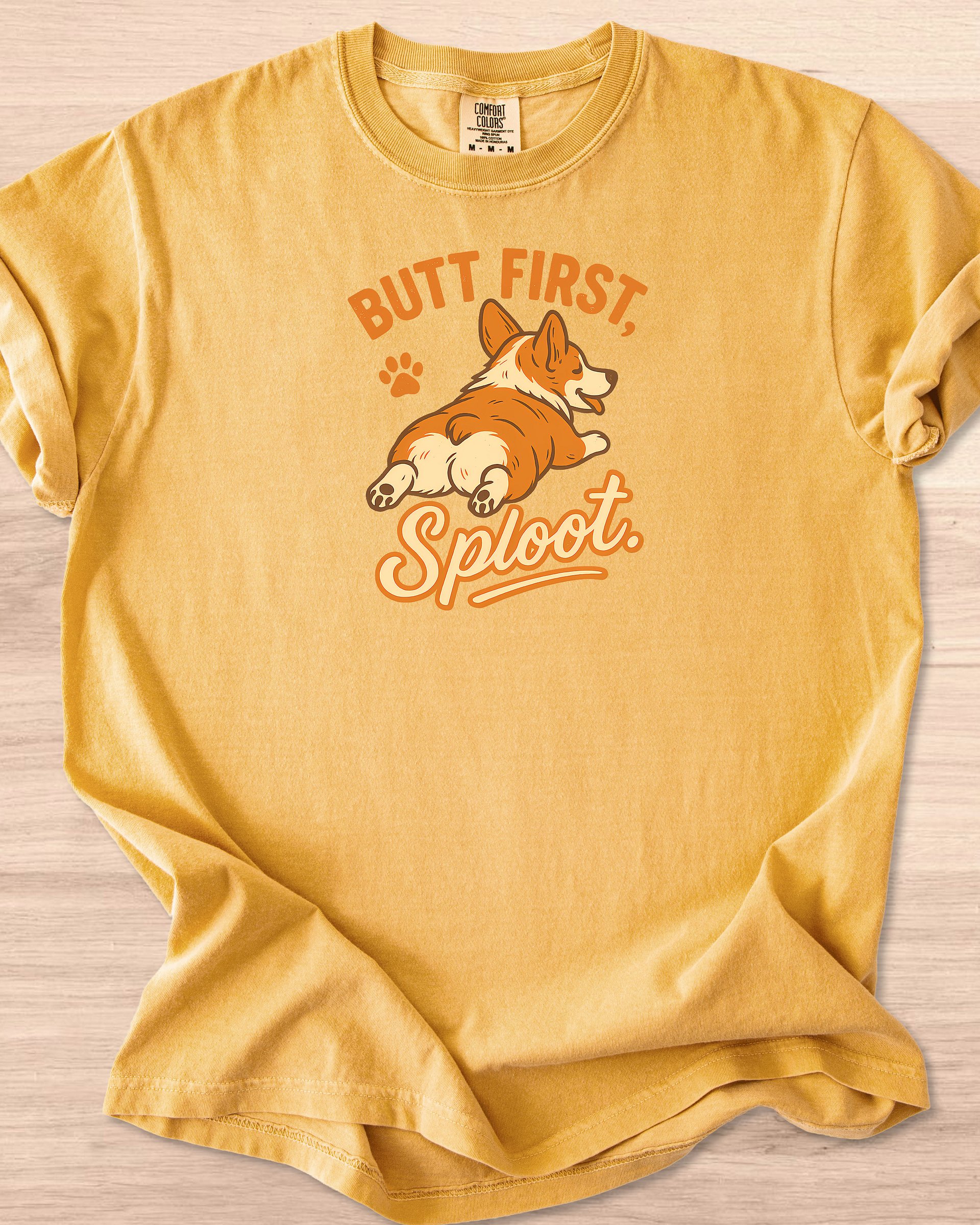 Butt First Sploot (Corgi) Tee product image (46)