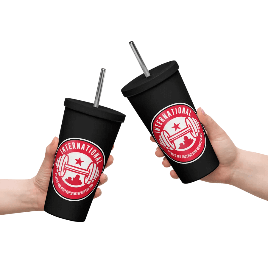 IFBNewsfeed.Org's Insulated Tumbler with a Straw product image (10)