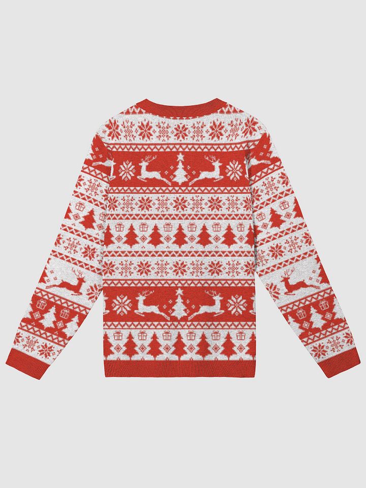 Jon's Naughty Banned List Sweater RED product image (2)