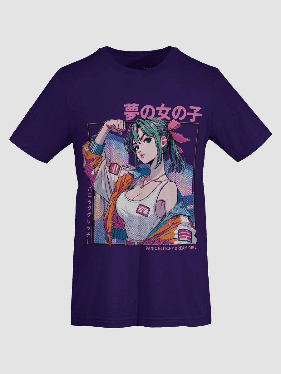 Panic Glitchy Dream Girl City Pop Tee product image (7)