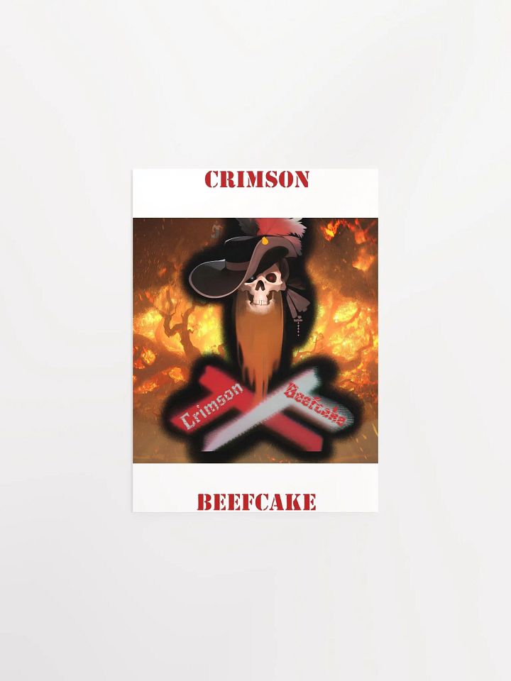 CrimsonBeefPoster (Unframed Rectangles) product image (7)