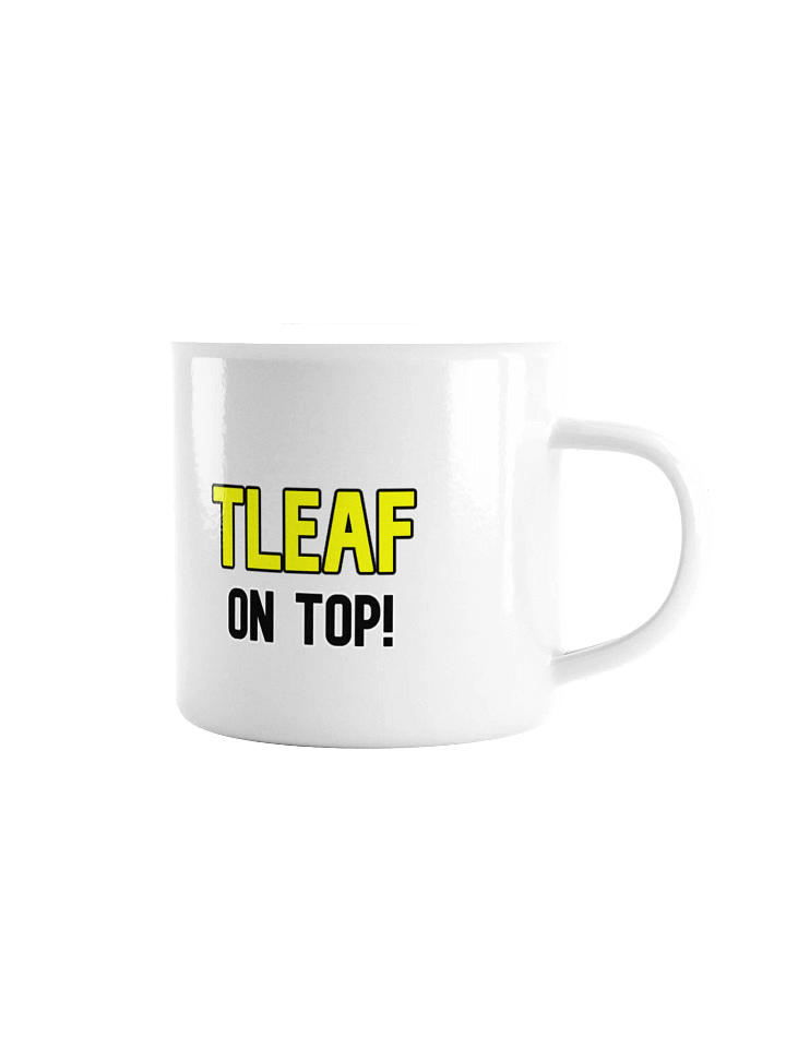 TLEAF On Top! Enamel mug product image (1)