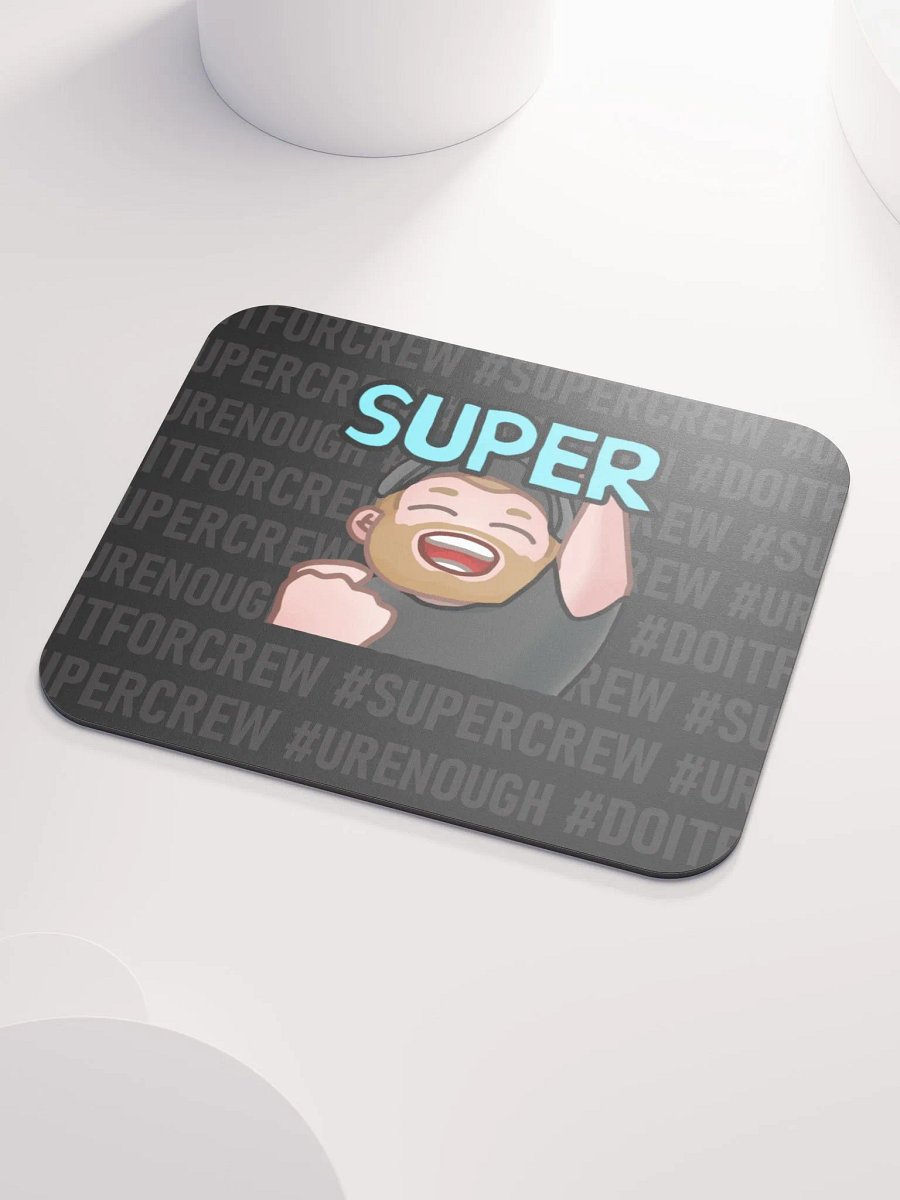 #DOITFORCREW - Standard Mouse Pad - black product image (3)