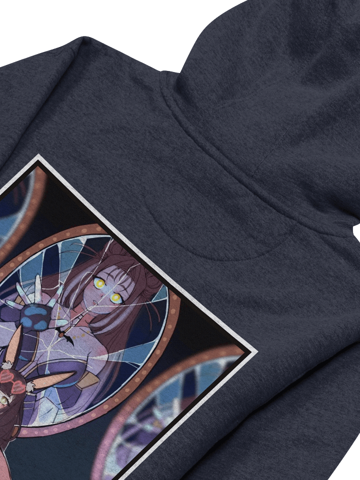 ~Blue~ Broken Looking Glass Art Hoodie product image (1)