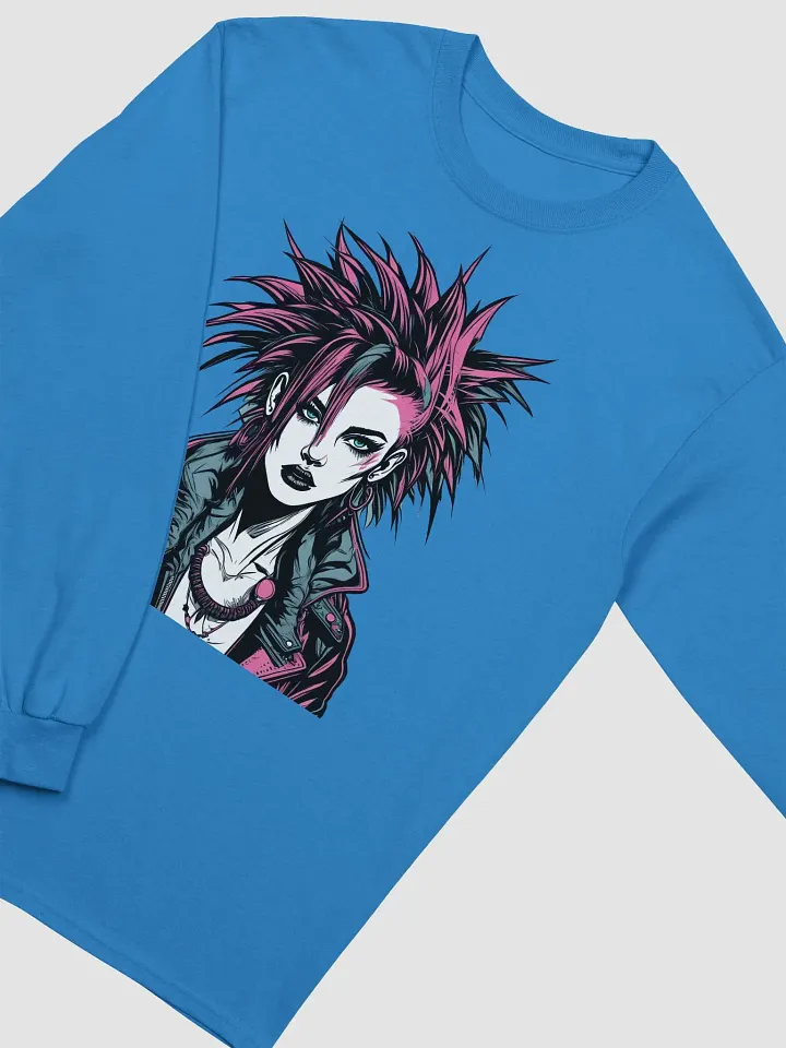 Riot Ruby - Cotton Long Sleeve T-Shirt product image (2)