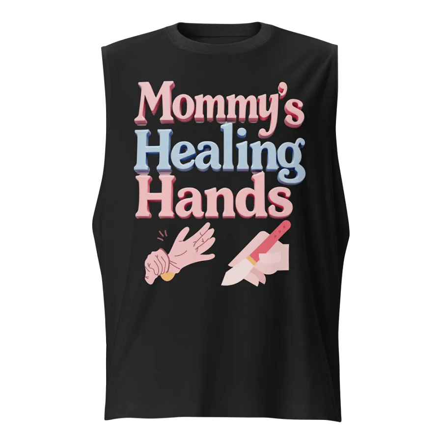 Mommy's Healing Hands Muscle Tank product image (1)