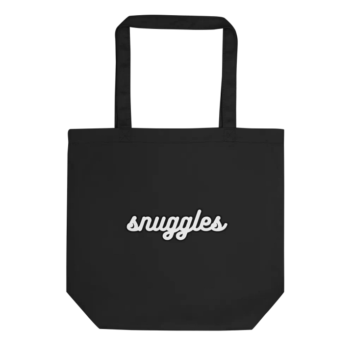 Snuggles Cursive Eco Tote product image (1)