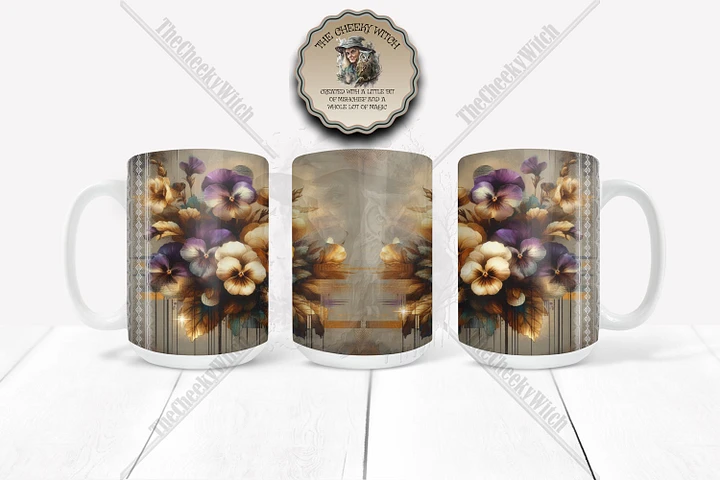 Pansies MUG DESIGN product image (1)