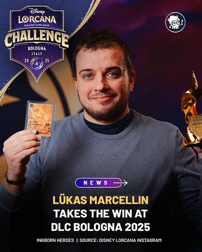 [DLC BOLOGNA 2025] Lukas Marcellin is the Champion!!

Lükas Marcellin takes the win with his Amethyst/Sapphire (Burble) deck ...