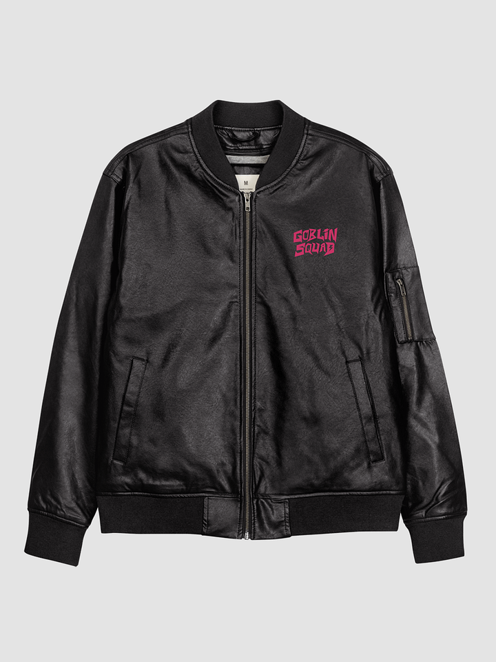 GOBLIN SQUAD BOMBER (FAUX LEATHER) product image (1)