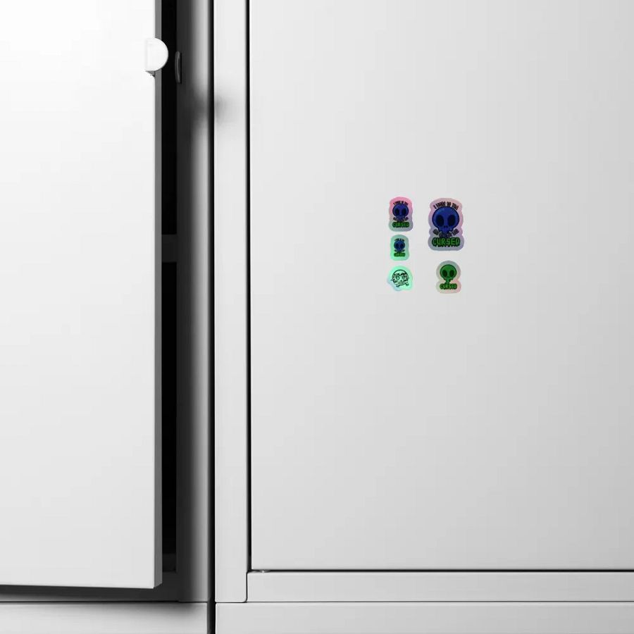 All I Got Was Cursed - Shaman - Holo Sticker Sheet product image (6)