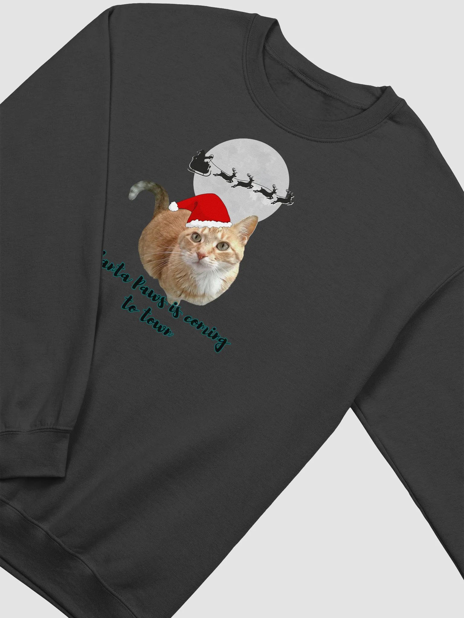 Santa Paws Crewneck Sweatshirt product image (2)